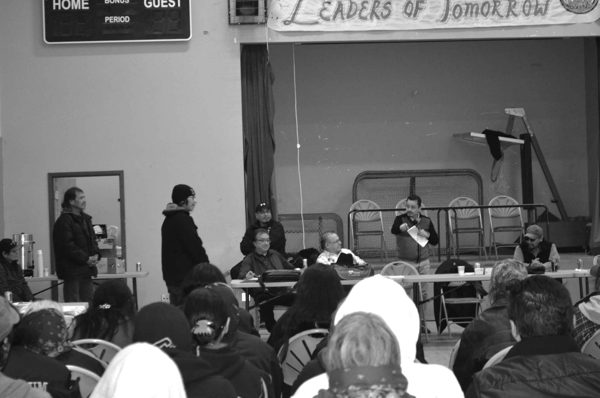 National Chief Shawn Ainchut Atleo Visits Pikangikum Wawatay News